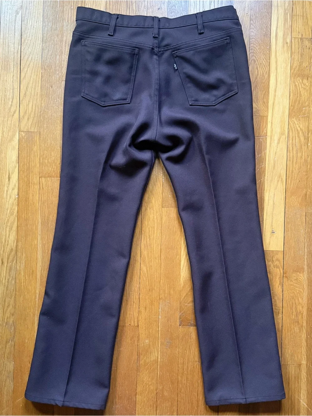 Vintage 1991 Levi’s 517 Sta-Prest Bootcut Polyester Western Trousers Pants